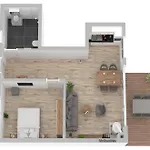 Watschelente Am Krakower Komfort & Wellness Mit Seeblick Appartement *