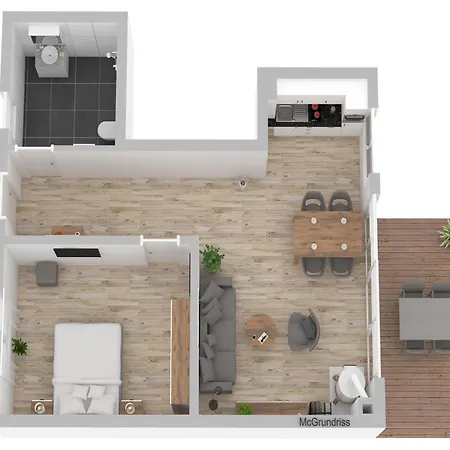 Zuversicht Am Krakower Komfort&wellness Mit Seeblick Apartment *